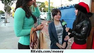 Sexy girl getting fucked for money 16 porn video